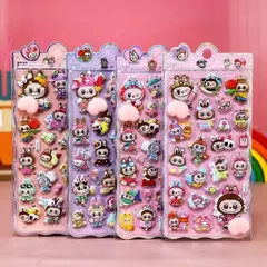 【匿名配送/24時間以内発送】お尻3Dシール ラブブ Labubu 4枚セット ぷくぷくシール ステッカーデコ 装飾用 スマホケース飾り ねこ ご褒美シー おしりぷにぷにシール ごほうびシール 立体 DIY用 可愛い 手帳 貼り付け 水筒 ペン ステッカー