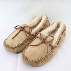 アグ UGG Australia モカシン シープスキン ブラウン系 23cm - メルカリ