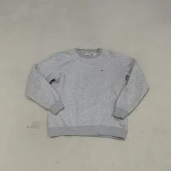 XL トミーヒルフィガー グレー クルーネック 起毛 スウェット 0112