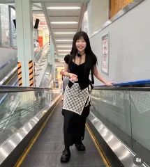 アイボリー レイヤード スカート