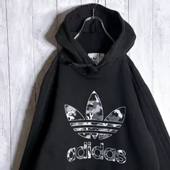 【極美品/国内正規品】adidas originals トレフォイル 迷彩 パーカー #95
