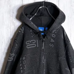 【国内正規品】adidas originals 総柄 ジップパーカー スウェット トレーナー #044