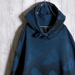 【海外モデル】アディダス 古着 総柄 パーカー 00s Vintage OLD adidas  Sweat Hoodie Parka  #10