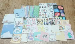 ダイアリーデコ用用品 ステッカー シール IN版 スティッカー シール メモ用紙 など まとめ 出品