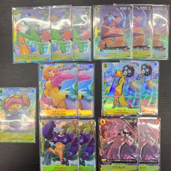 ワンピースカードゲーム エッグヘッドスタートデッキ ボーナスパック パラレル まとめ売り 15枚セット★ウソップ チョッパー ステューシー ジンベエ ブルック フランキー ロブ・ルッチ