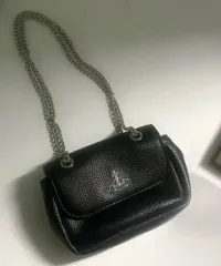 VIVIENNE WESTWOOD ブラック チェーン ショルダーバッグ ミニバッグ