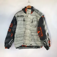 MIZUNO スキージャケット メンズ O グレー×ブラック×レッド 3102202601080035