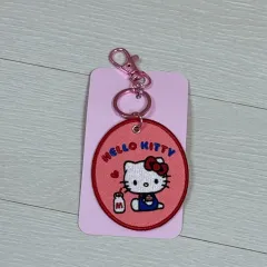 サンリオ ハローキティ 刺繍ワッペン キーホルダー