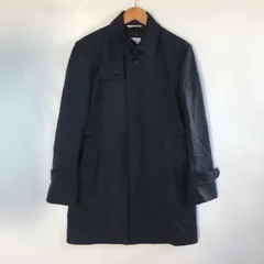 D'URBAN ステンカラーコート メンズ M ネイビー 3102202601080036