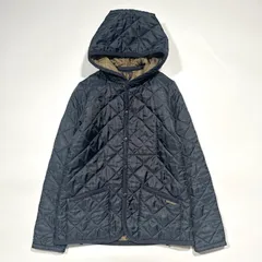 【美品】LAVENHAM ラベンハム キルティング ジャケット ネイビー 36