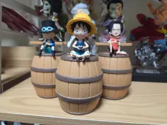 モンキー・D・ルフィ(ルフィ) エース サボ ミニ ムードライト フィギュア 出品