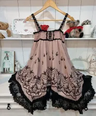 AXES Femme (アクシーズファム) ロマンチック 刺繍 レース アシンメトリー ONE PIECE