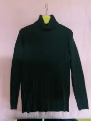 XL UNIQLO リブタートルネック セーター Tシャツ
