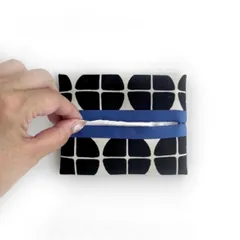 【北欧モダン】白黒/ポケットティッシュケース／おしゃれ／軽い・持ち歩き便利・ギフトにも