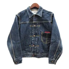 エヴィス EVISU ヤマネ YAMANE デニム ジャケット ジージャン Gジャン 686CMRF Lot.3000 インディゴ 40のサムネイル