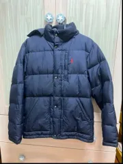 ポロラルフローレン ネイビー ダウン アウター