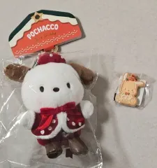 サンリオ ホリデーポップアップ ポチャッコ ぬいぐるみ キーリング + ポチャッコ COOKY キーリング