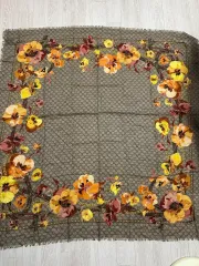 グッチ ラナウール ブルーム ショール スカーフ