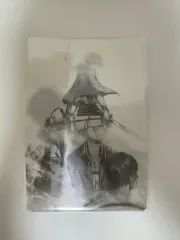 進撃の巨人 展示会 リヴァイ レンチキュラーはがき 未開封