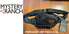MYSTERY RANCH    FORAGER HIP PACK 2.5L ブラック