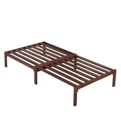  ディベッド  ソファベッド シングル 天然木製 伸長式ベッド ベッドフレーム 伸縮 下収納 おしゃれ 2way 天然木 来客用 リビング パイン材 すのこ仕様   