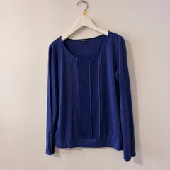 (26008)  INDIVI インディヴィ　異素材切り替えカットソー