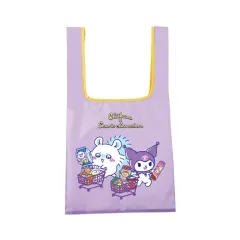 (未開封) ちいかわ x サンリオ コラボ エコバッグ 買い物バッグ ガチャ モモンガ クロミ