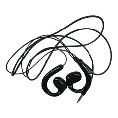 k00114 【新品未使用】  Dyoac DY02 有線イヤホン 耳掛け式 オープンイヤー型 高音質 軽量 マイク内蔵 3.5mmプラグ付き