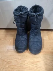 THE NORTH FACE ザノースフェイス キルティング 防寒 ブーツ ブラック カラー 220mm サイズ