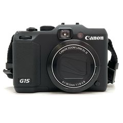 Canon コンパクトデジタルカメラ PowerShot G15 ブラック 動作確認済【全額返金保証】【最速発送】