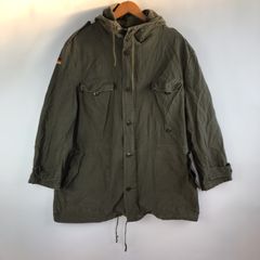 1990年製】実物 ドイツ軍 フィールドパーカー ボアライナー付 L〜XL 