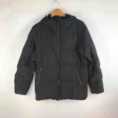 GU 中綿ブルゾン メンズ M ブラック 3102202601080070