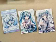 初音ミク スノウミク 雪ミク ポップアップ購入特典 3種 まとめ
