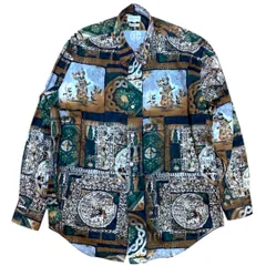 Paul Smith 80s アメリカンジャケット期 総柄 長袖シャツ