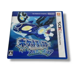 動作確認済み　任天堂DS ポケットモンスター アルファサファイア ポケモン 中古