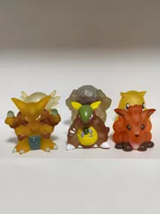 指人形 クリアverのみ 6体セット フーディン ガルーラ ロコン タッツー ゴローン サンド ソフビ人形 フィギュア ポケモン クリア まとめ売り 現品