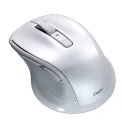 Digio2 F_line 5ボタンBlue LED マウス 小型 無線 Bluetooth 静音 ホワイト 48402 [ホワイト] [Sサイズ] [無線(Bluetooth)]