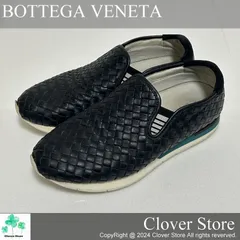 処分価格！  【ABランク】 BOTTEGA VENETA ボッテガ・ヴェネタ スニーカー EU 39 24cm ユニセックス ダークネイビーのサムネイル