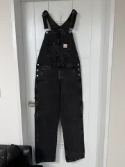 リーバイス ブラック デニム オーバーオール