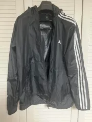 アディダス (adidas) レインジャケット ウィンドブレーカー メンズ XL
