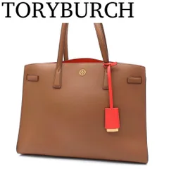 【美品】TORY BURCH WALKER サッチェル トートバッグ レザー