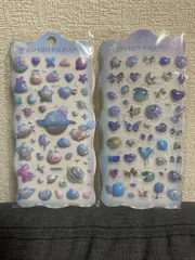 ボンボンドロップシール　2枚セット　ぷっくり　3Dシール