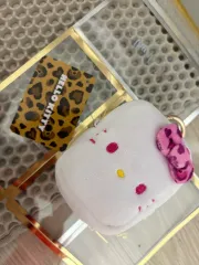 ハローキティ ヒョウ柄 レオパード ポーチキーホルダー