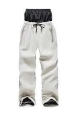 [MORGEN SKY] スノーボード ウェア スキーパンツ スキーウェア スノーパンツ メンズ レディース 男女兼用 防寒ズボン タイダイ柄 アウトドア 雪遊び 登山 撥水 防風 防寒 保温 耐磨 スノーコンビ おしゃれ 耐水圧10,000mm HX995e