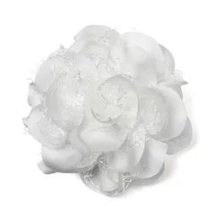 [ティグロス] TIGLOSS コサージュ 花 フラワー 飾り 大きめ ブローチ 卒業式 入学式 セレモニー フォーマル ジャケット スーツ ギフト 結婚式 お呼ばれ ドレス パーティー クリック ピン おしゃれ 10種 専用BOX付