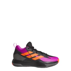 アディダス バスケットボールシューズ ジュニア Cross Em Up Select 男の子 女の子 22～25.5cm ユニセックス子供 NKK21 コアブラック/パ [コアブラック/パープルバースト/インパクトオレンジ(IG6639)] [22.5 cm]
