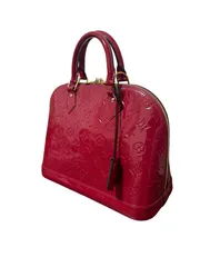 【値下げ交渉対象商品】美品 LOUIS VUITTON ルイ ヴィトン ハンドバッグアルマ PM モノグラム ヴェルニ レディース