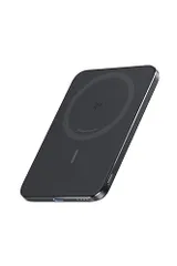 Anker Nano Power Bank (5000mAh, MagGo, Slim) Qi2認証 ワイヤレス充電 最大出力15W MagSafe対応 マグネット式ワイヤレス充電対応 コンパクト 薄型 8.6mm 小型 iPhone 17 / 16 / ★m