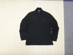 (100) ポロラルフローレン ESTATE RIB ハーフジップ Tシャツ