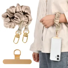 新品 [Shirizu] スマホストラップ 手首 ハンドストラップ 携帯ストラップ 長さ26cm 360°回転でき 太め 腕掛けストラップ ストラップホルダー 可愛い スマホ落下/紛失/忘れ物 防止